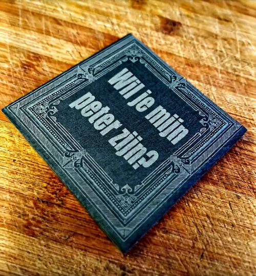 wil je mijn petere zijn leisteen